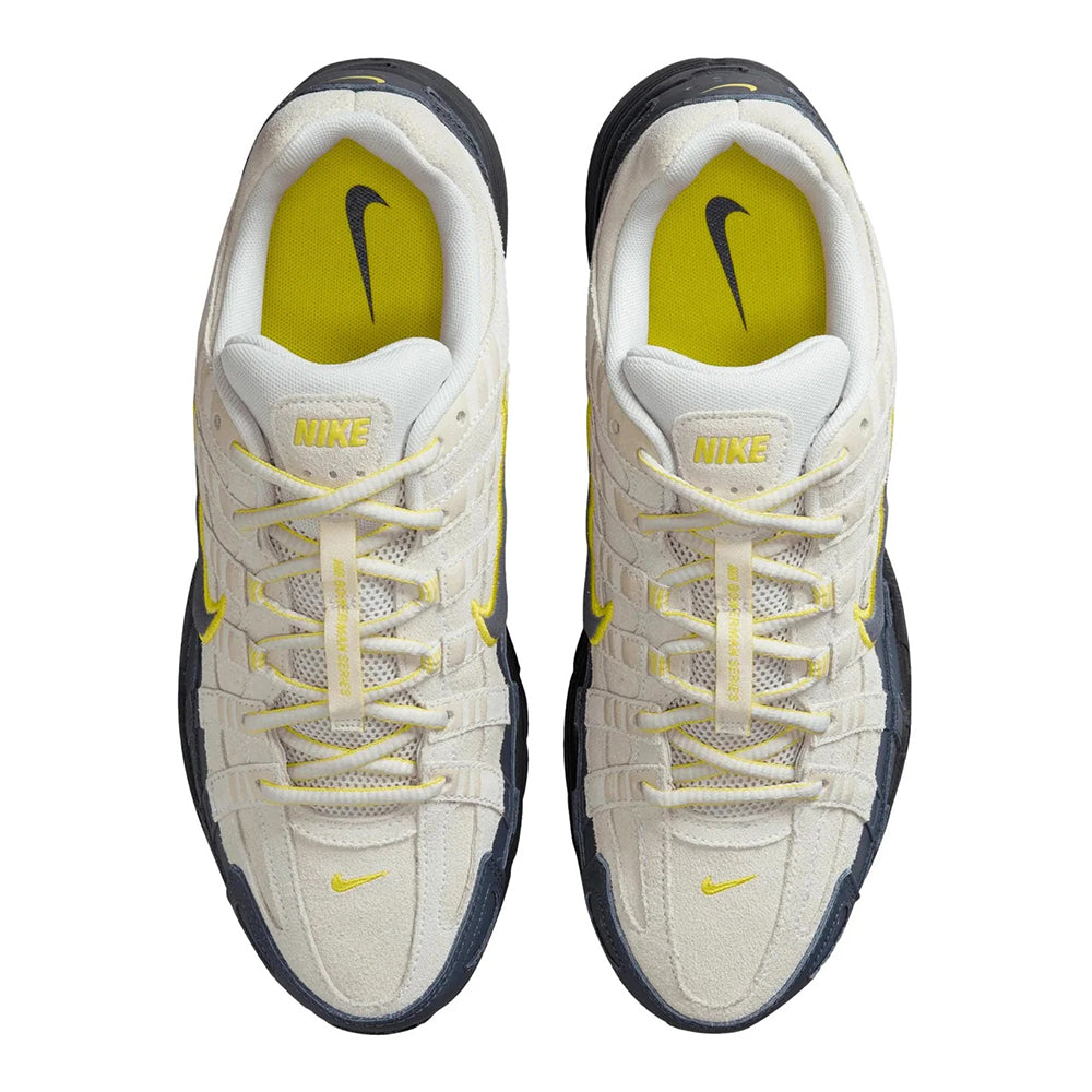 Men's Nike P-6000 PRM White/Lightening-Thunder Blue (IF0668 100)