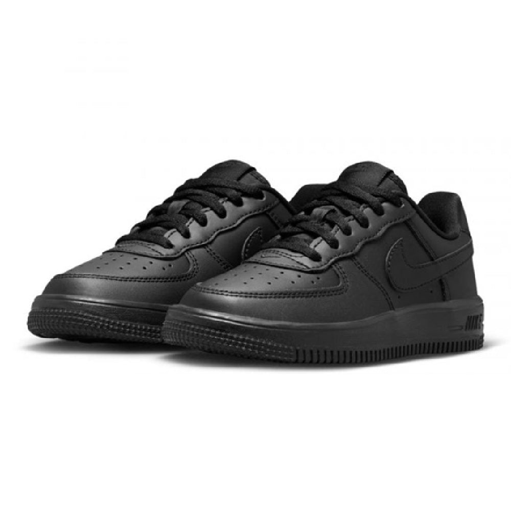 Little Kid's Nike Force 1 Low Lace Black/Black (IF1673 001)