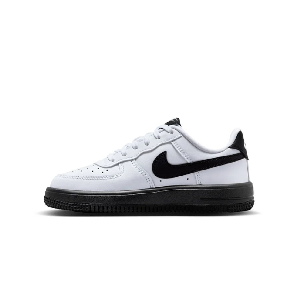 Little Kid's Nike Force 1 Low Lace White/Black (IF1673 121)