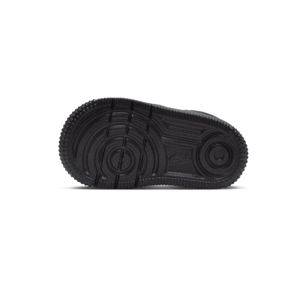 Toddler's Nike Force 1 Low Lace Black/Black-Black-Black (IF1674 001)