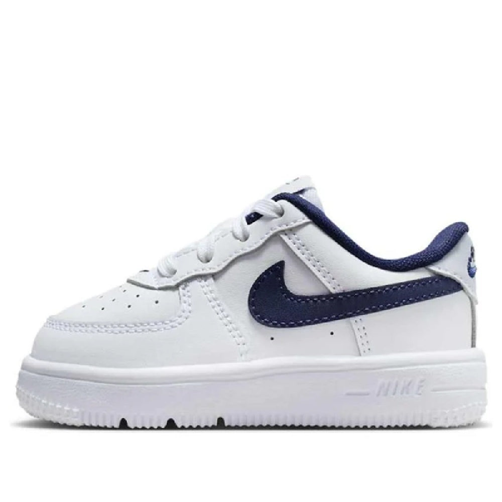 Toddler's Nike Force 1 Low Lace White/Midnight Navy (IF1674 103)