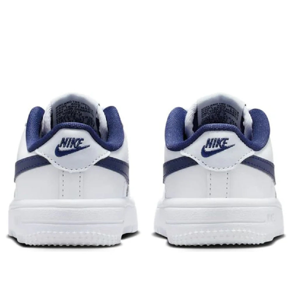 Toddler's Nike Force 1 Low Lace White/Midnight Navy (IF1674 103)