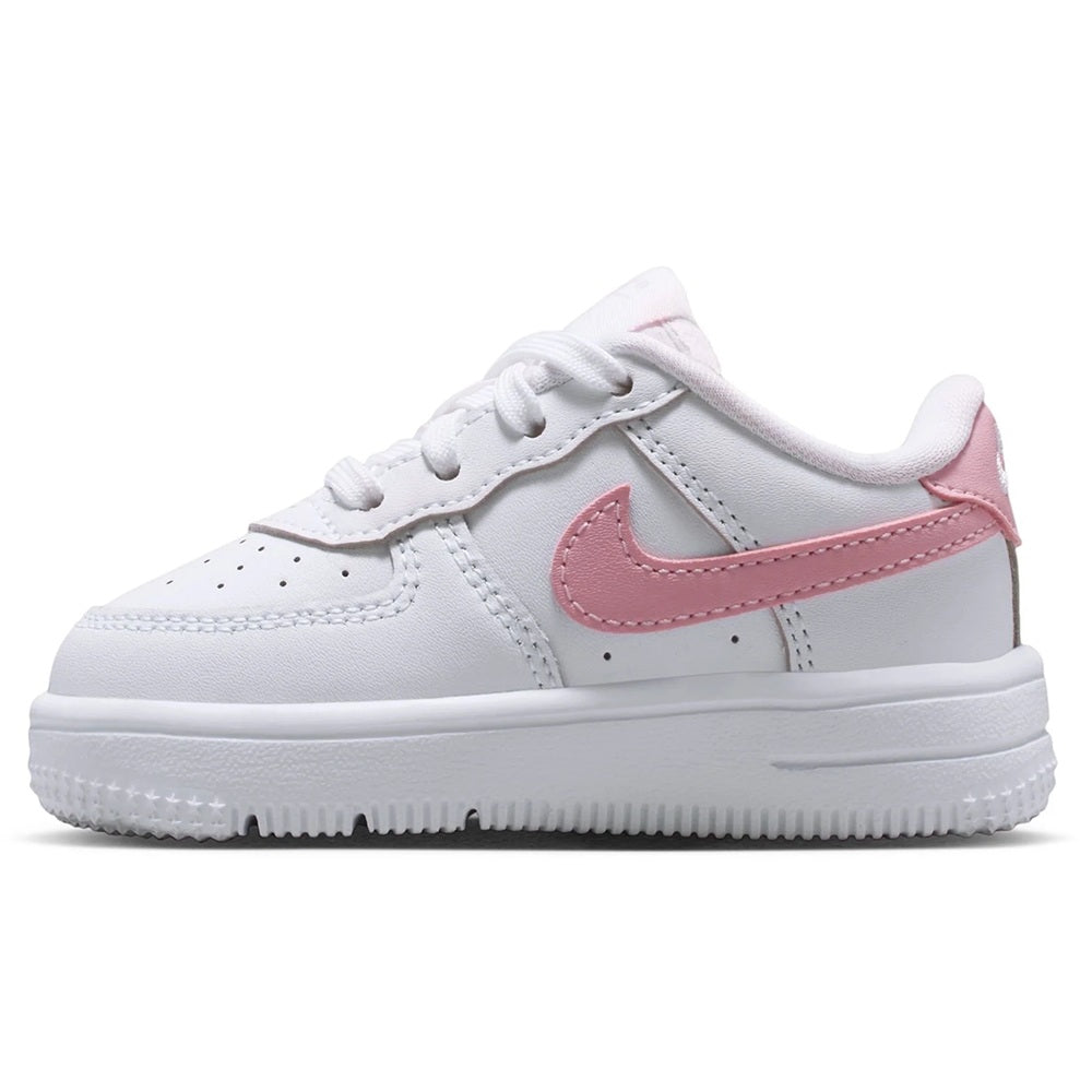 Toddler's Nike Force 1 Low Lace White/Med Soft Pink-White (IF1674 104)