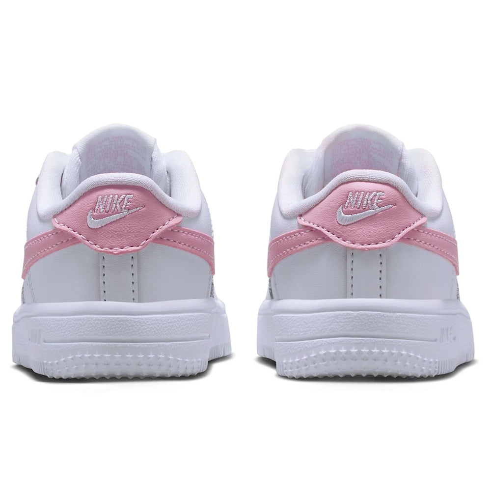 Toddler's Nike Force 1 Low Lace White/Med Soft Pink-White (IF1674 104)