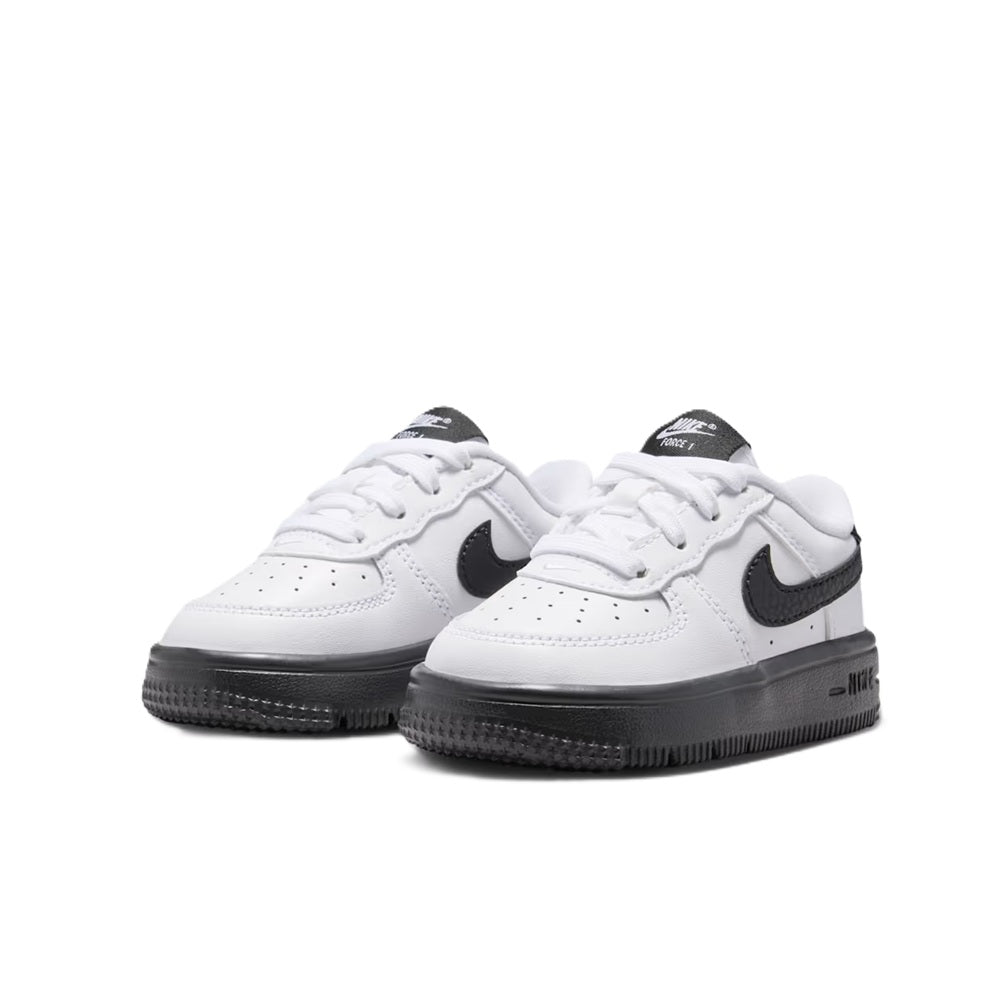 Toddler's Nike Force 1 Low Lace White/Black (IF1674 121)