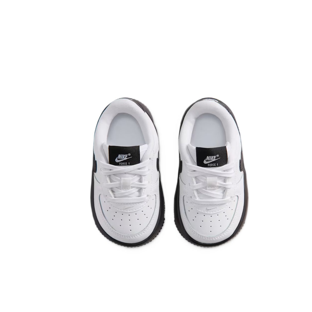 Toddler's Nike Force 1 Low Lace White/Black (IF1674 121)