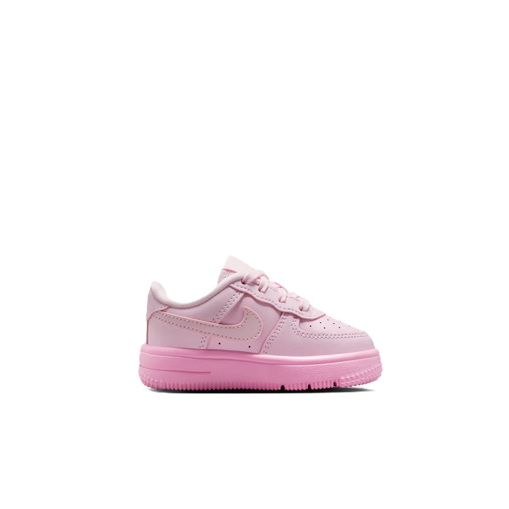 Toddler's Nike Force 1 Low Lace Pink Foam/Pink Foam-Pink Rise (IF1674 601)