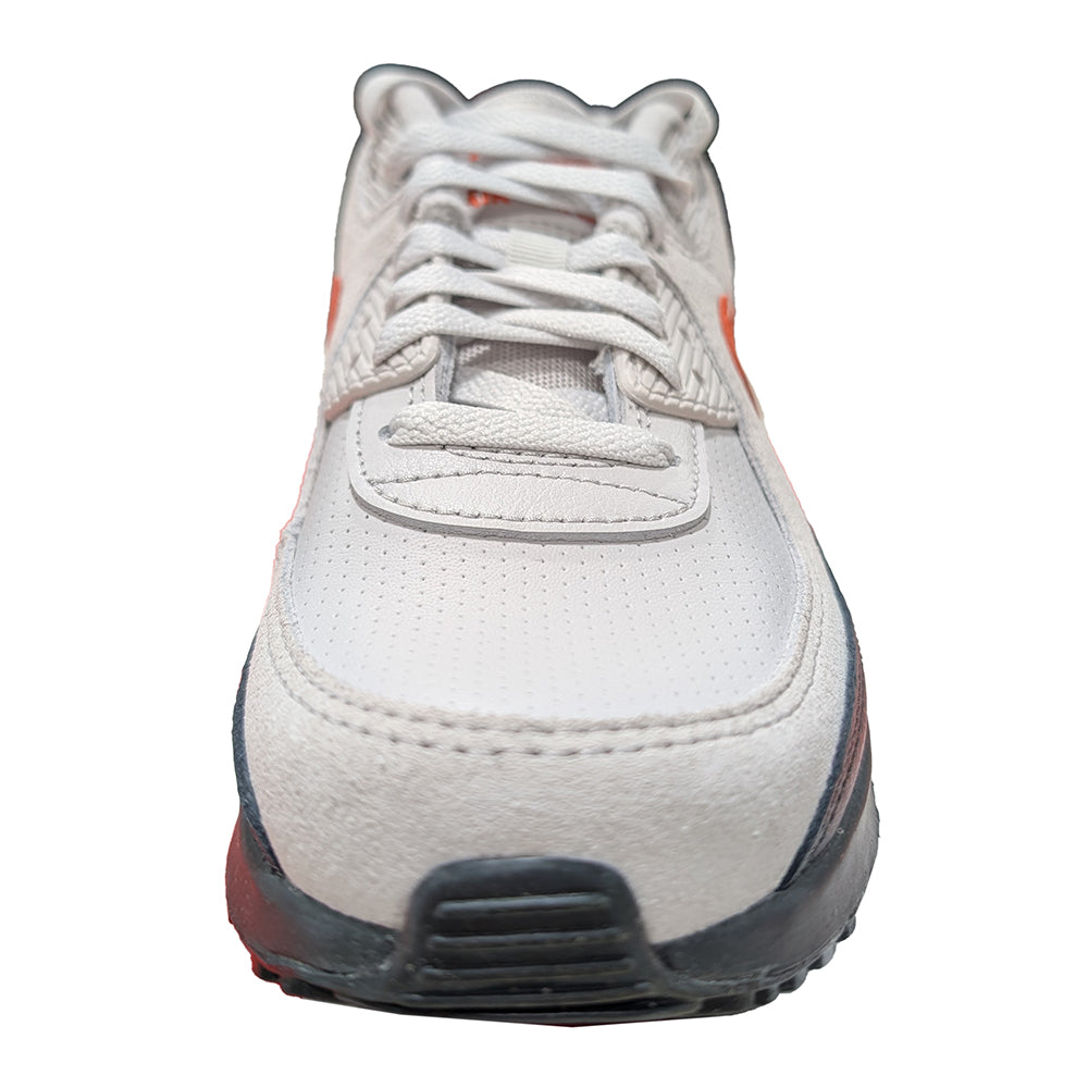 Big Kid's Nike Air Max 90 SE Vast Grey/Safety Orange (IF2623 003)