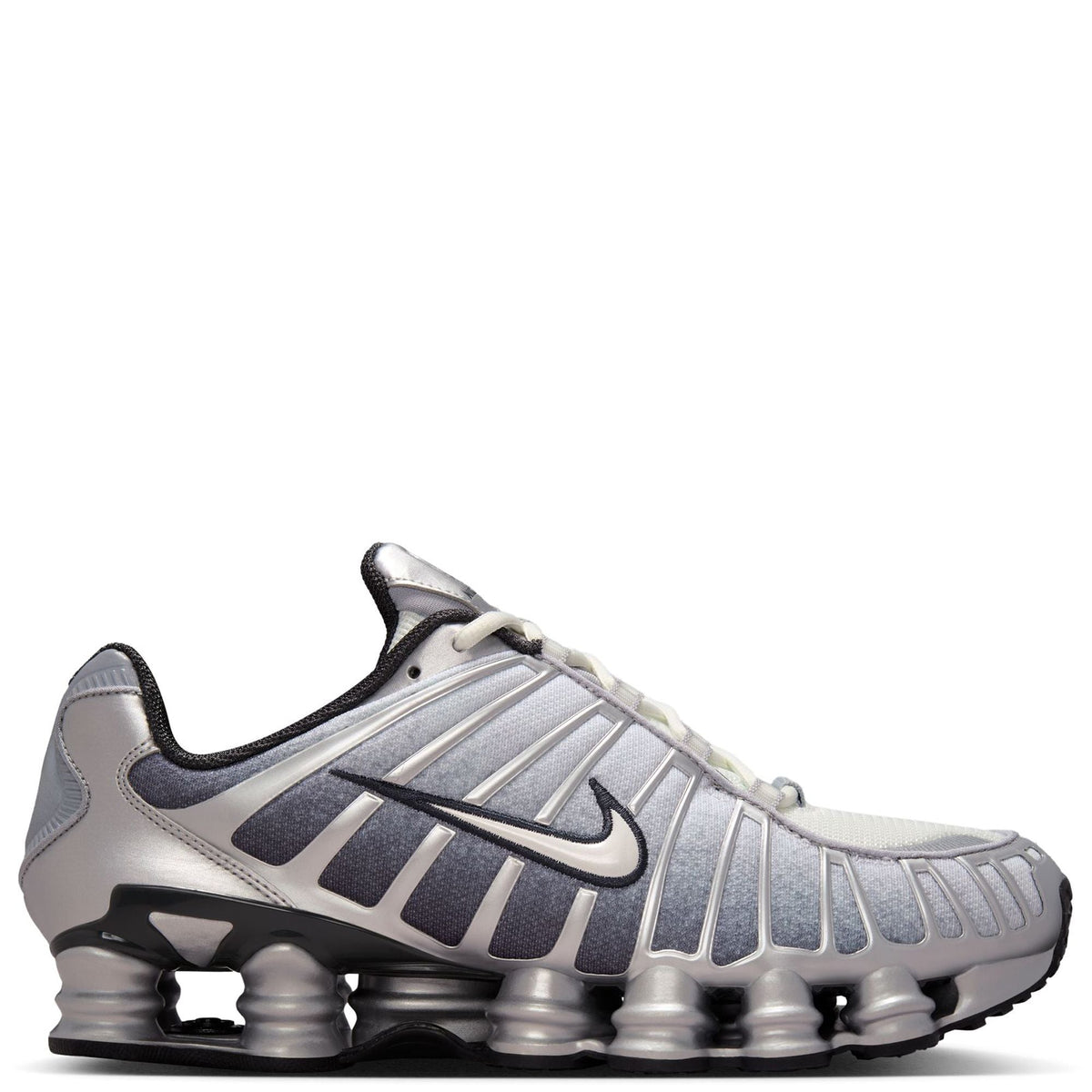Men's Nike Shox TL Print Metallic Silver/Summit White (IH4466 095)