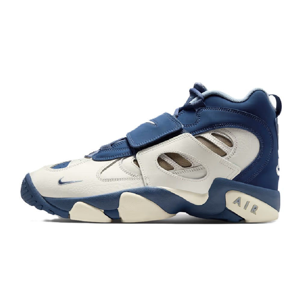 Men's Nike Air Diamond Turf II Sail/Mystic Navy-Blue Grey (II7080 100)
