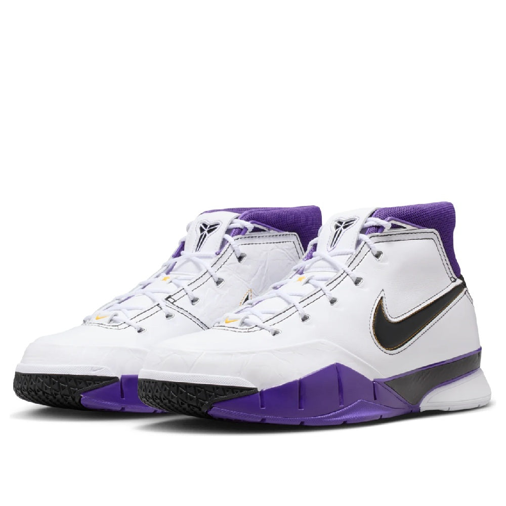Men's Nike Kobe 1 Protro '81 Points' White/Black-Court Purple (IM0542 100)