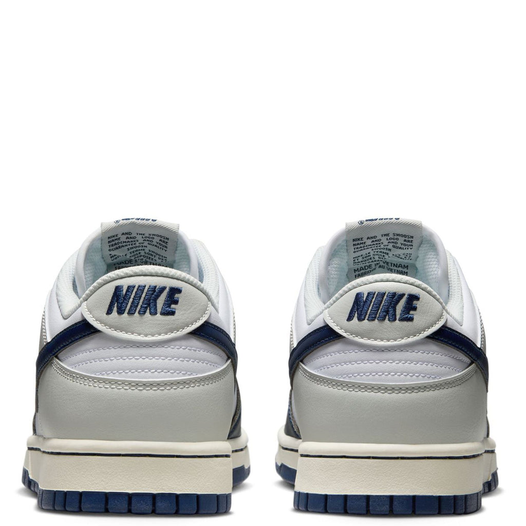 Men's Nike Dunk Low Retro White/Midnight Navy (IM2222 101)