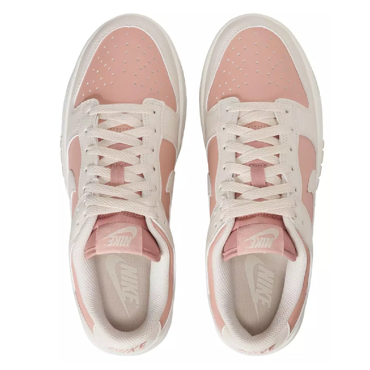Women's Nike Dunk Low Particle Pink/LT Orewood BRN (IM6572 603)