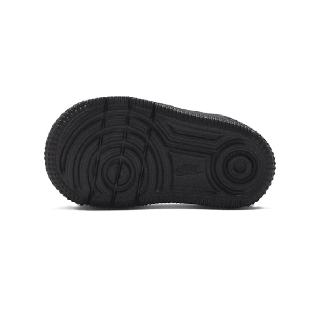Toddler's Nike Force 1 Low LV8 3 Lace Black/Wolf Grey-Black (IM7995 003)