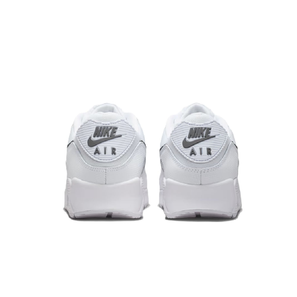 Men's Nike Air Max 90 White/Smoke Grey-White (IM9616 100)