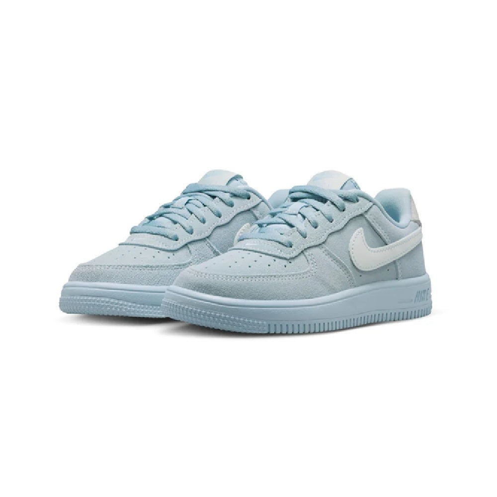 Little Kid's Nike Force 1 Low LV8 Lt Armory Blue/Pure Platinum (IO1971 400)