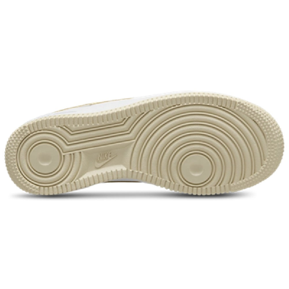 Big Kid's Nike Air Force 1 MS White/Rattan (IO7403 102)