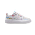 Little Kid's Nike Force 1 Low LV8 3 "World Tour" White/White (IO9733 100)