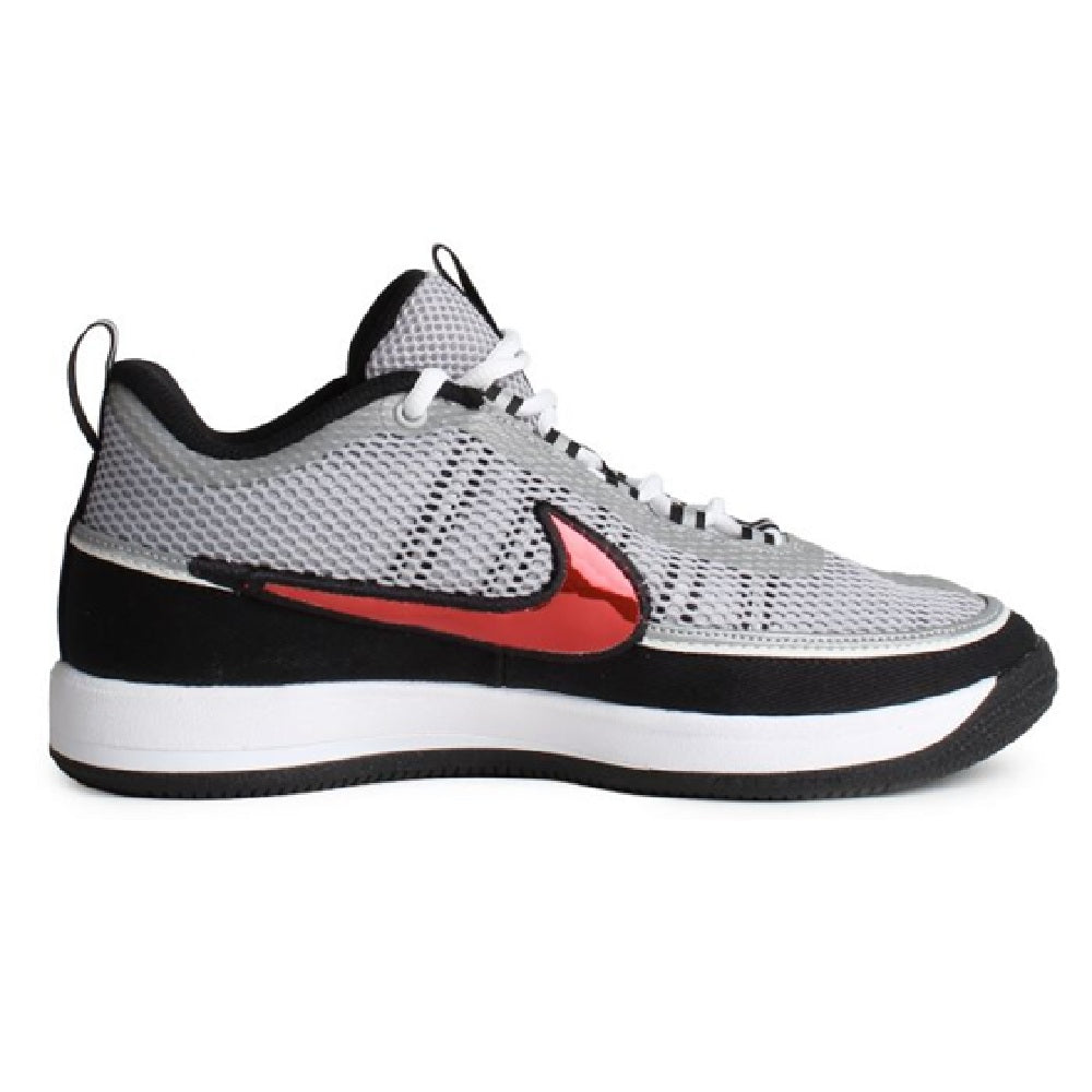 Men's Nike Book 2 SP "Spiridon" Metallic Silver/Sport Red (IQ0050 001)