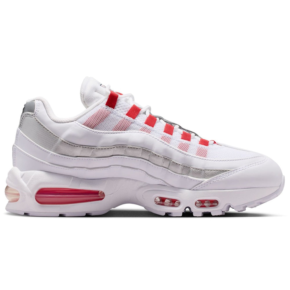 Men's Nike Air Max 95 Big Bubble White/Speed Red (IQ0176 100)