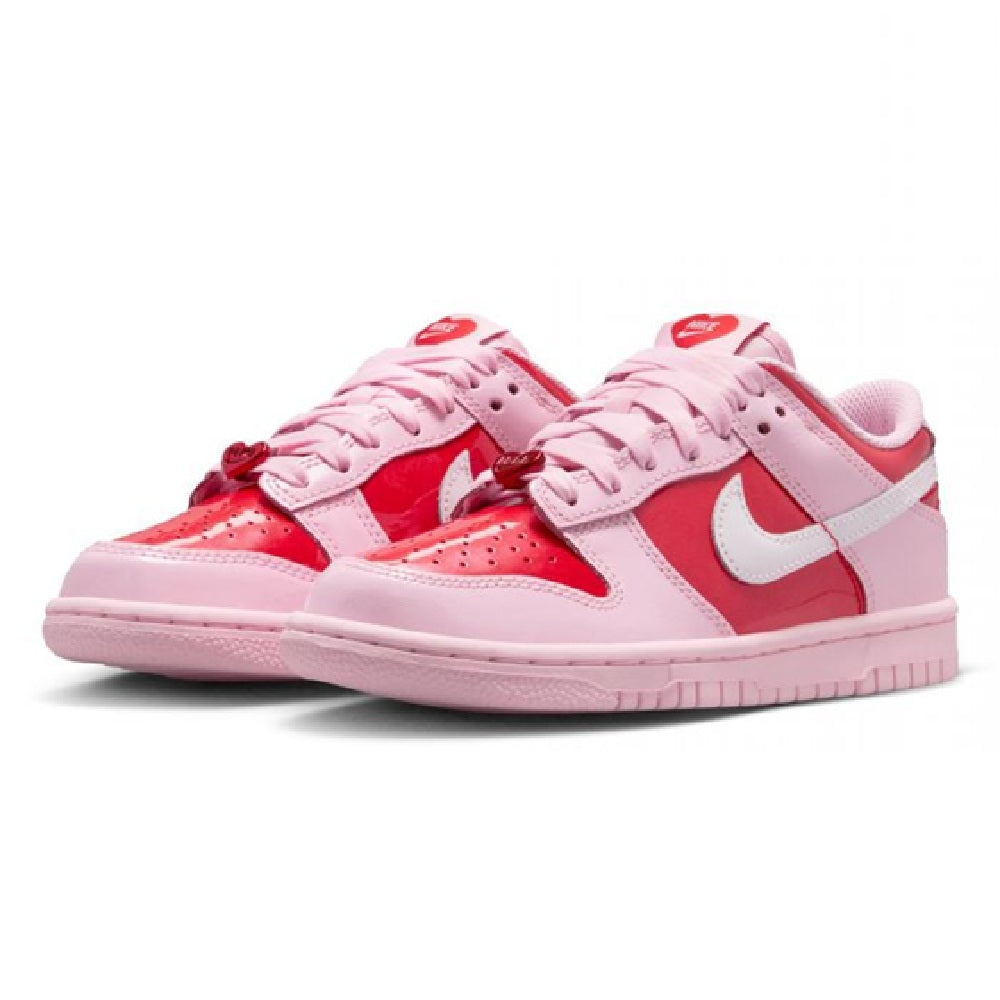 Big Kid's Nike Dunk Low BG Pink Foam/Summit White (IQ0218 663)