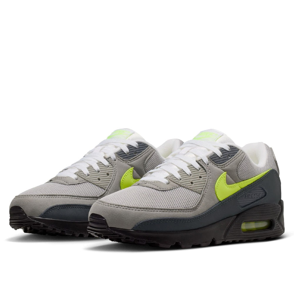 Men's Nike Air Max 90 Black/Neon Yellow-Anthracite (IQ0289 010)