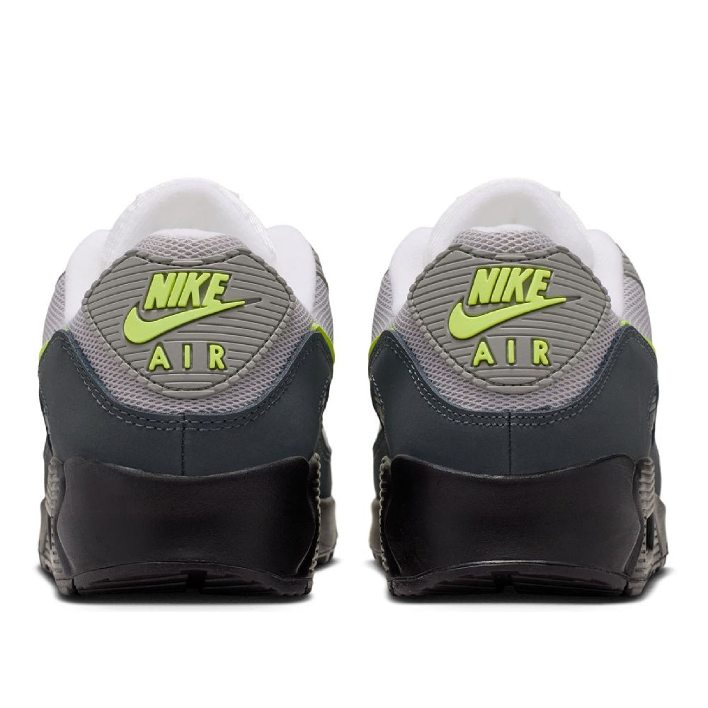 Men's Nike Air Max 90 Black/Neon Yellow-Anthracite (IQ0289 010)