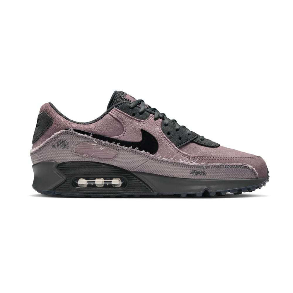 Men's Nike Air Max 90 PRM Lt Violet Ore/Black-Iron Grey (IQ0612 226)