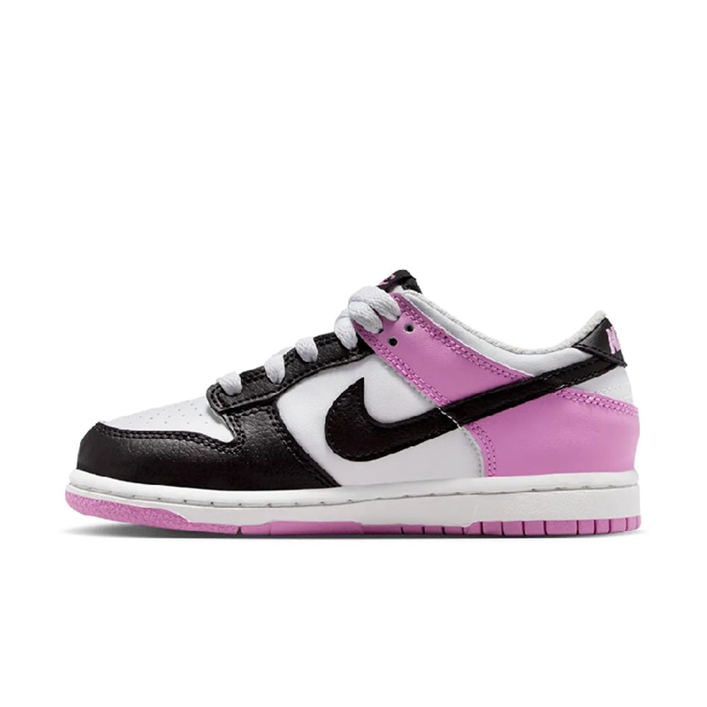Little Kid's Nike Dunk Low RP Off White/Black-LT Magenta (IQ0805 100)