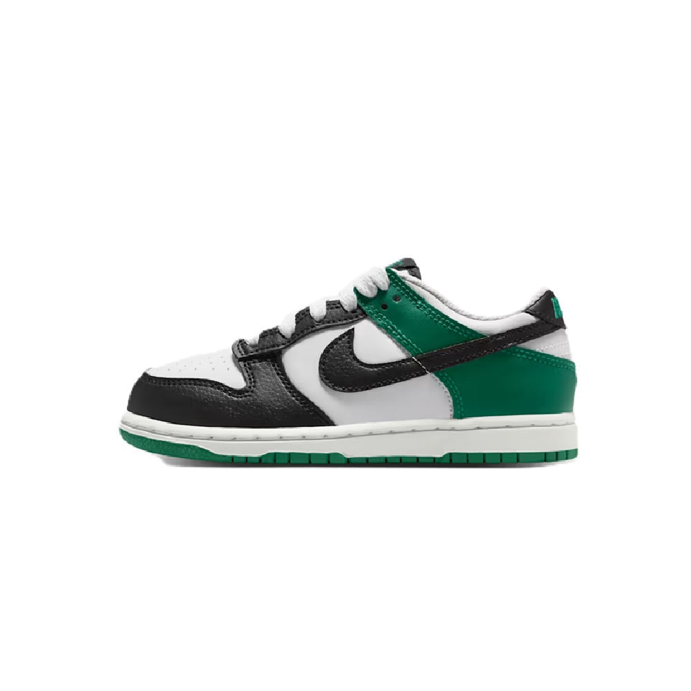 Little Kid's Nike Dunk Low RP Off White/Black-Malachite (IQ0805 101)