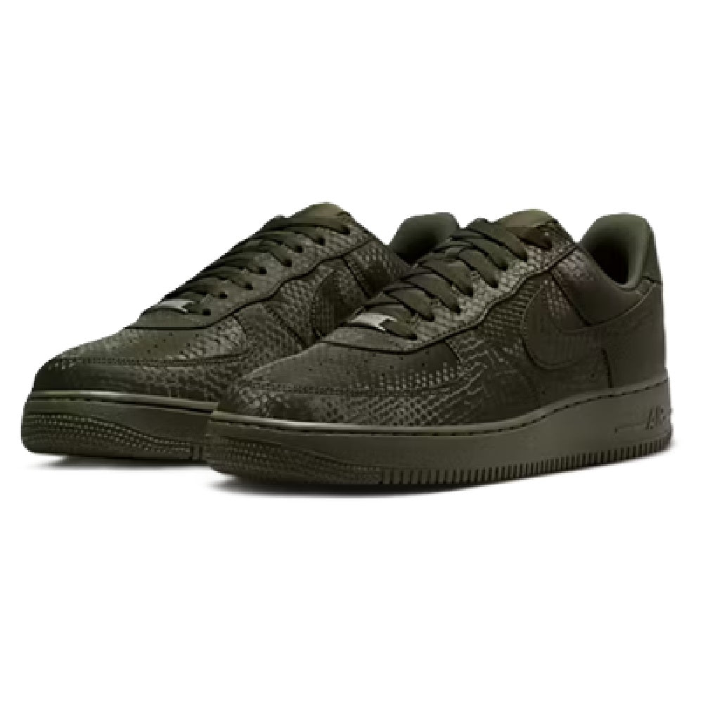 Men's Nike Air Force 1 '07 PRM Cargo Khaki/Cargo Khaki-Black (IQ3370 325)