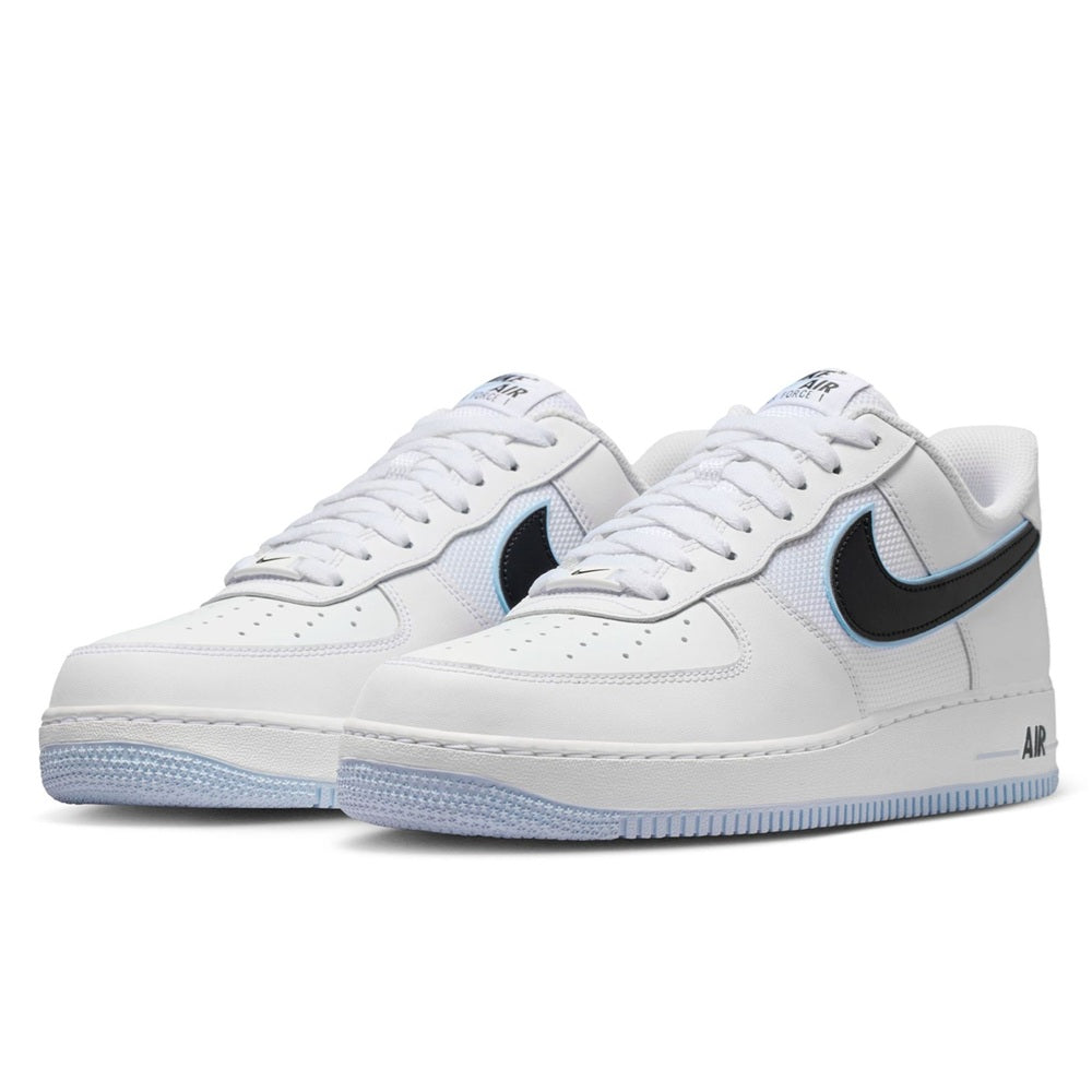 Men's Nike Air Force 1 '07 White/White-Black (IQ7593 100)