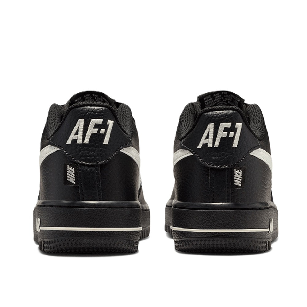 Big Kid's Nike Air Force 1 Low Js Black/Sail (IR0270 002)