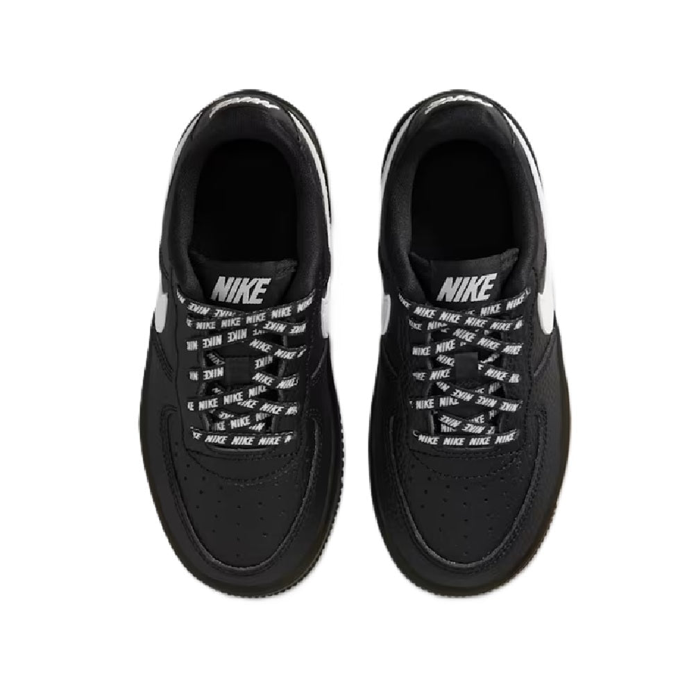 Little Kid's Nike Force 1 Low JS Lace Black/Sail (IR0293 002)