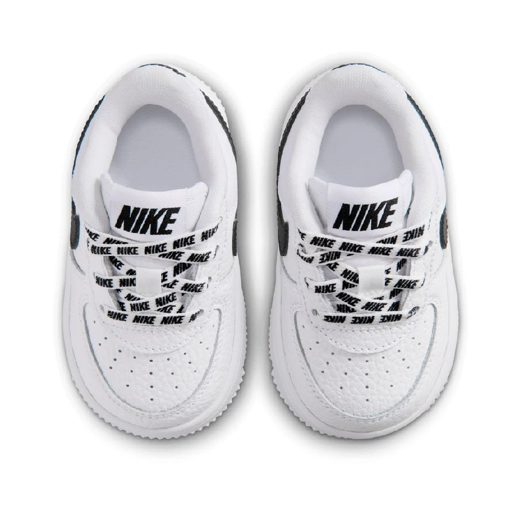 Toddler's Nike Force 1 Low JS Lace White/Black (IR0295 100)