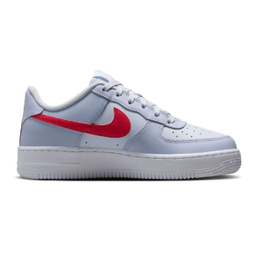 Big Kid's Nike Air Force 1 JES Football Grey/Tropical Pink (IR0595 001)