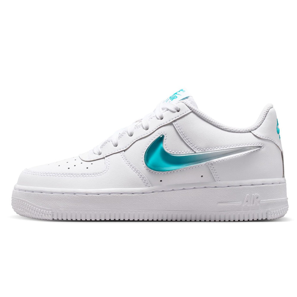 Big Kid's Nike Air Force 1 JES White/Energy (IR0595 100)