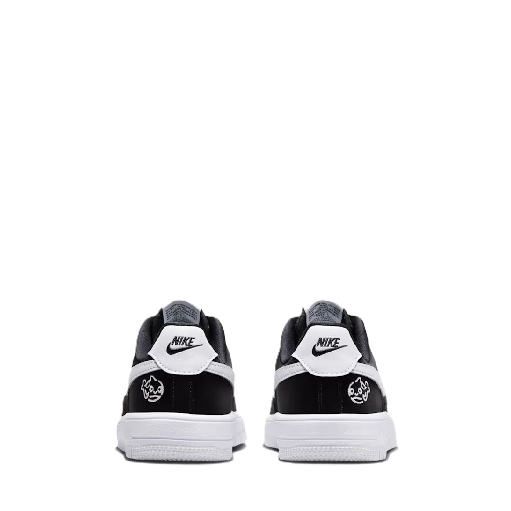 Little Kid's Nike Force 1 Low Lace Lil Black/White (IR1303 001)
