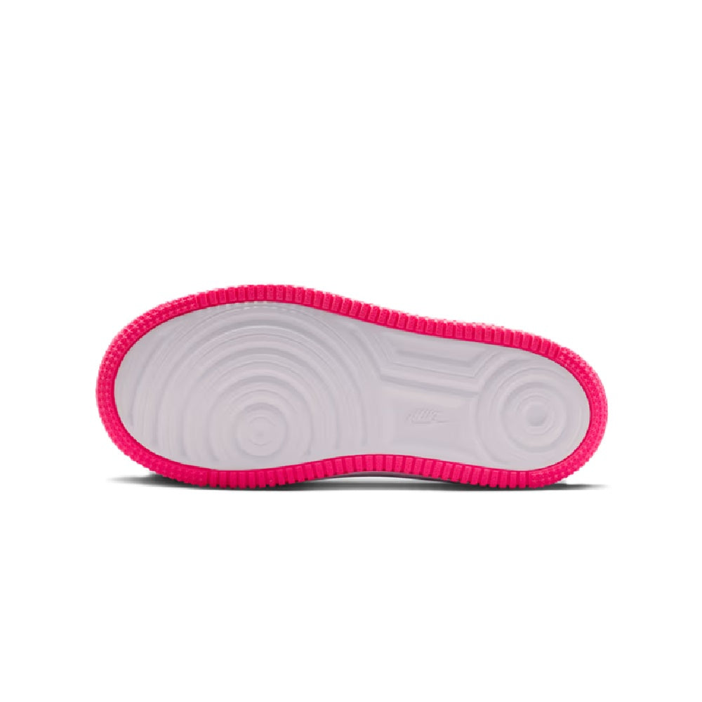 Little Kid's Nike Force 1 Low BP Lace White/Anthracite-Pink (IR1821 100)