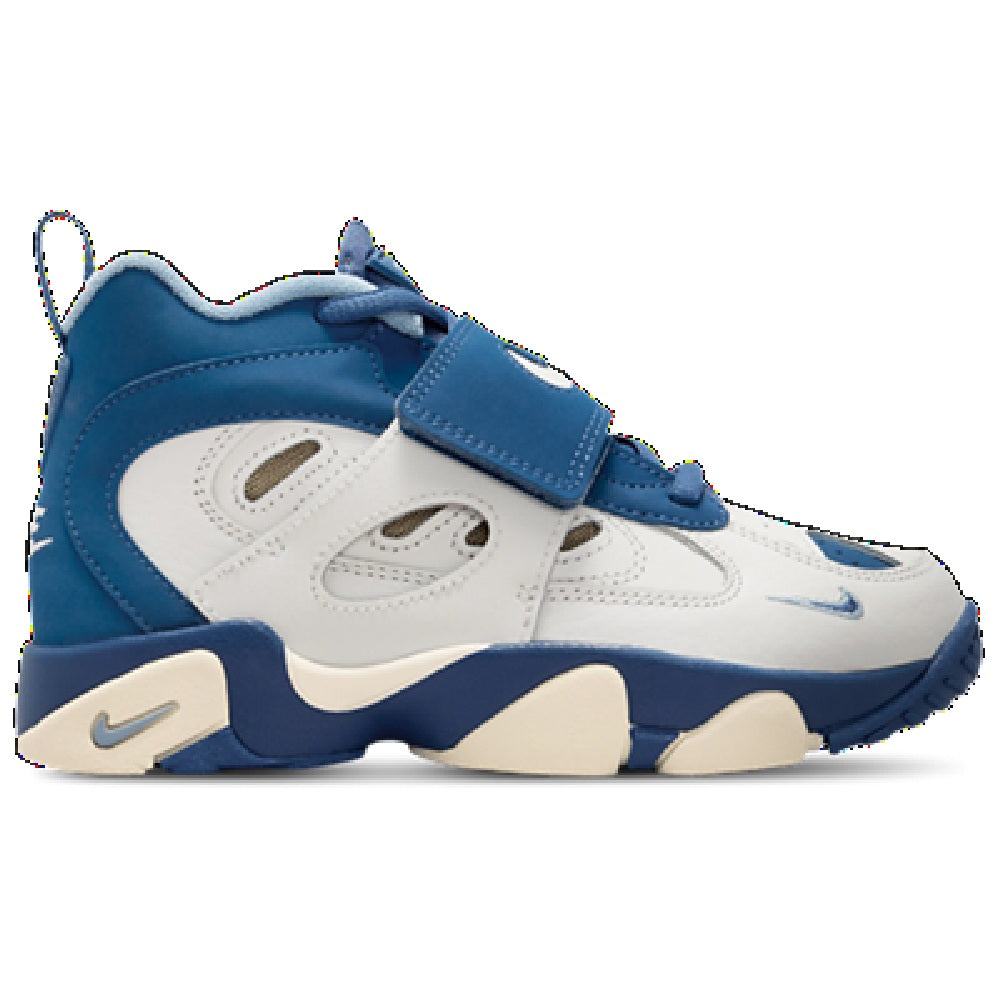 Little Kid's Nike Air Diamond Turf II Sail/Mystic Navy-Blue Grey (IR4726 100)