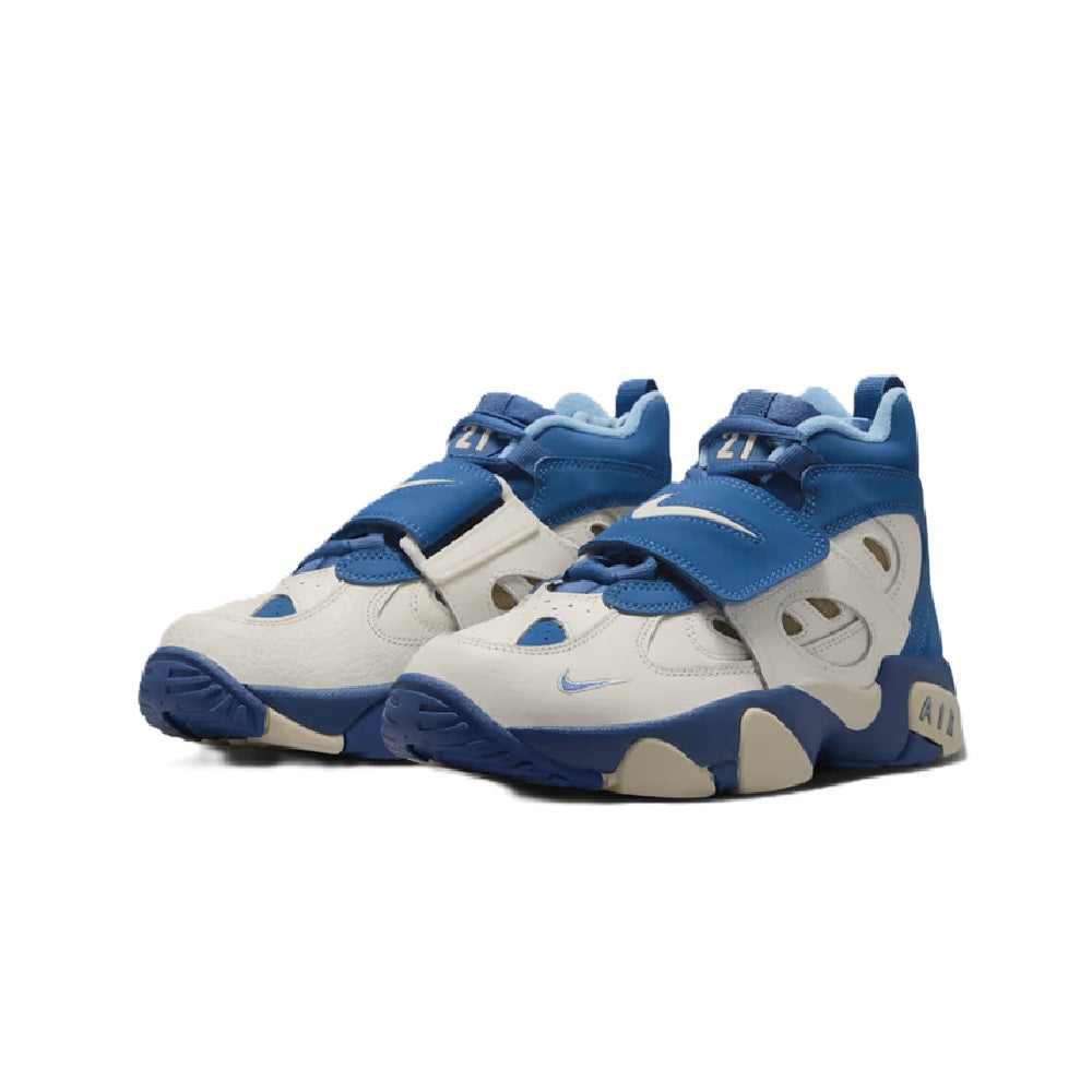 Big Kid's Nike Air Diamond Turf II Sail/Mystic Navy-Blue Grey (IR4727 100)
