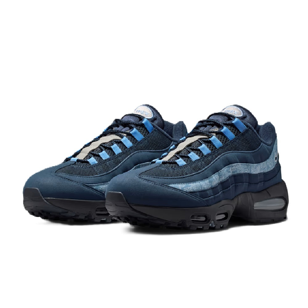 Men's Nike Air Max 95 Big Bubble SE Multi/Obsidian-Work Blue (IU2254 900)