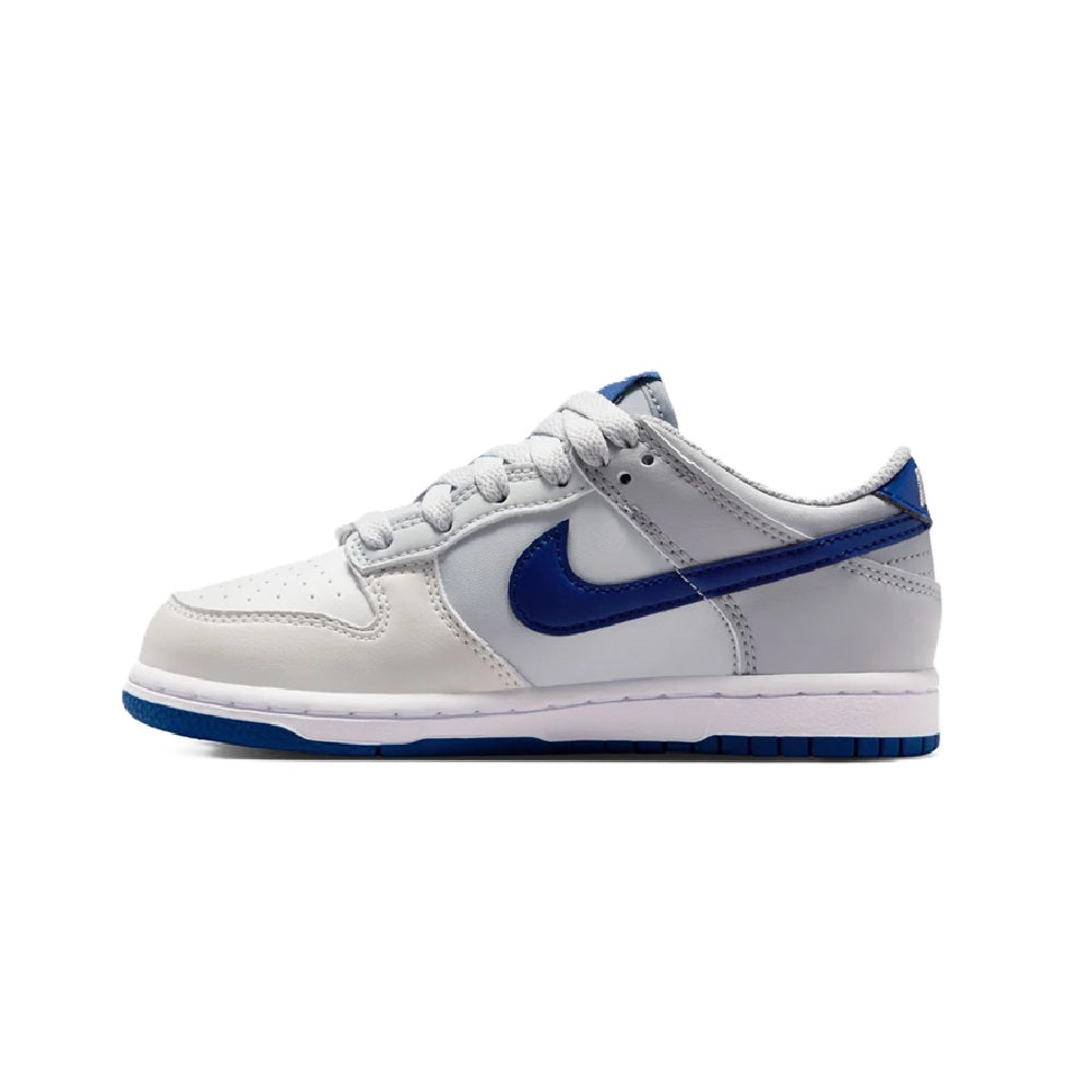 Little Kid's Nike Dunk Low Summit White/Deep Royal (IU7765 133)
