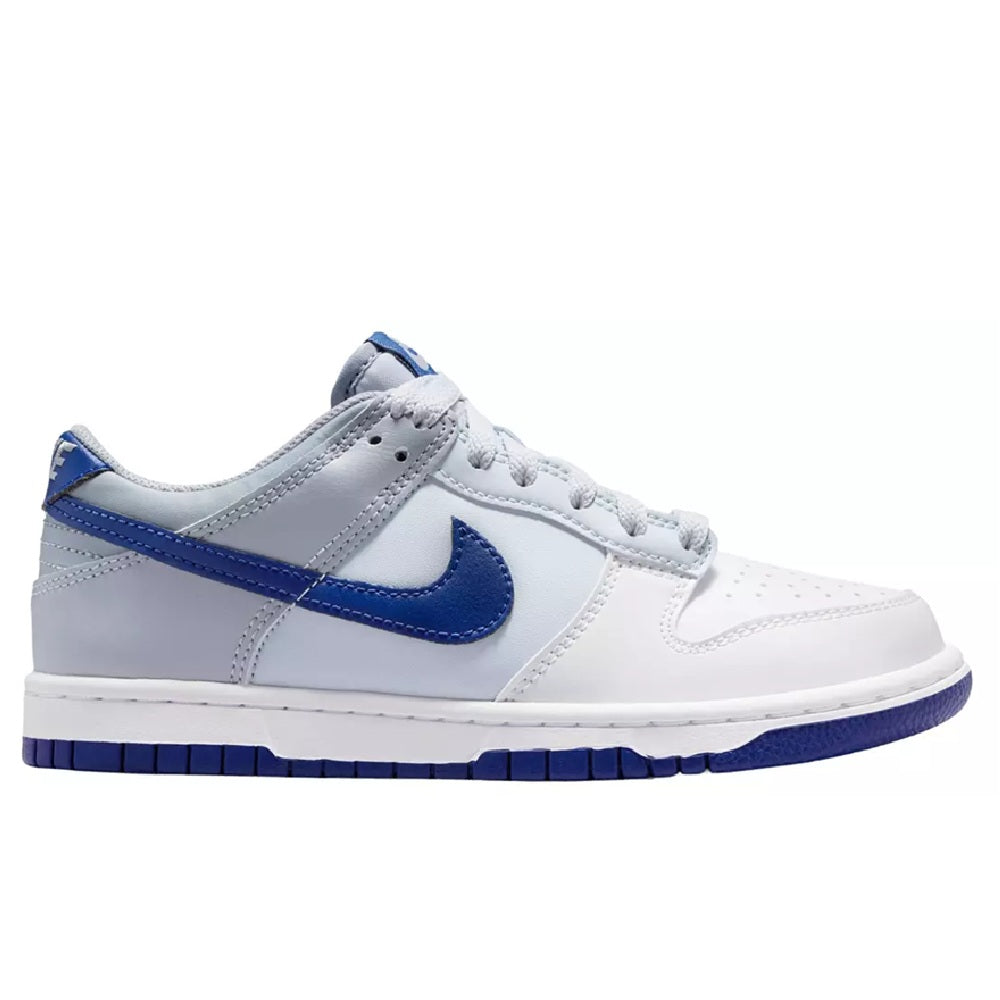 Big Kid's Nike Dunk Low Summit White/Deep Royal (IU7766 133)
