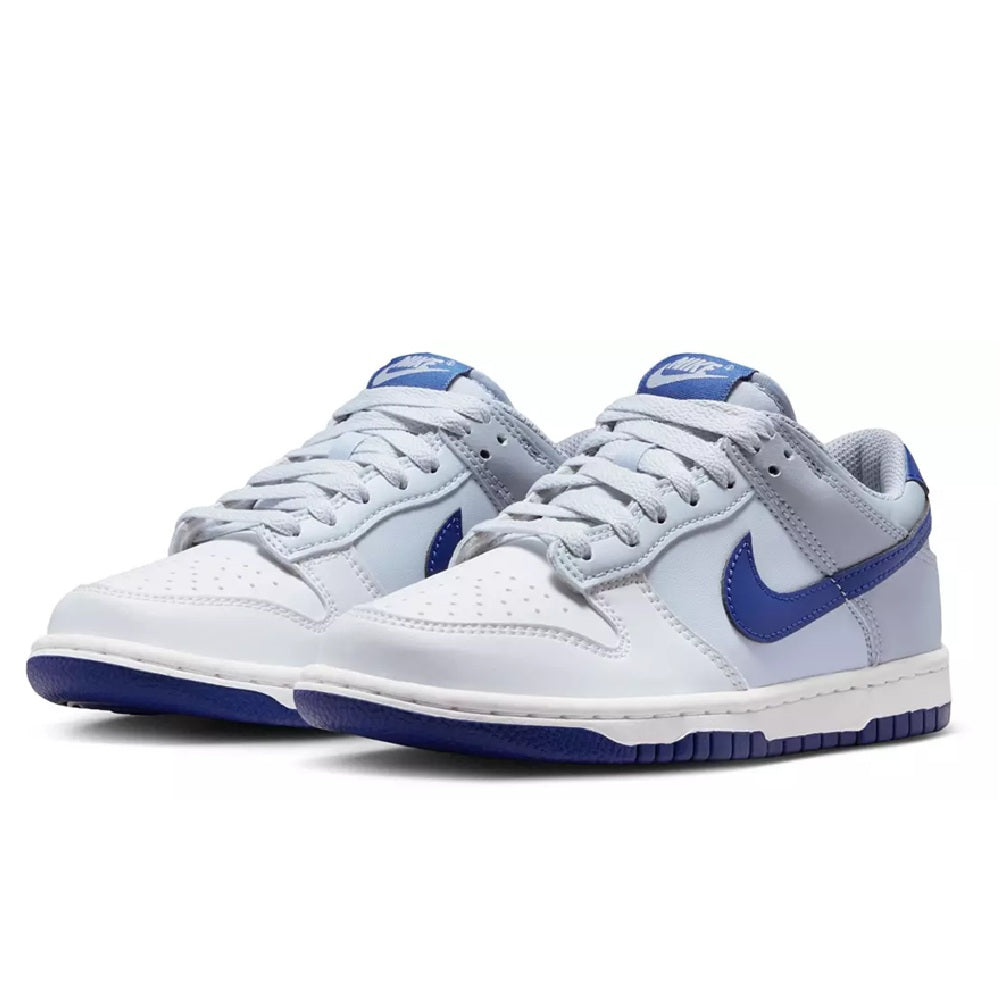 Big Kid's Nike Dunk Low Summit White/Deep Royal (IU7766 133)