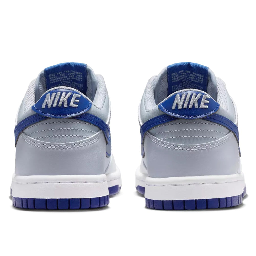 Big Kid's Nike Dunk Low Summit White/Deep Royal (IU7766 133)