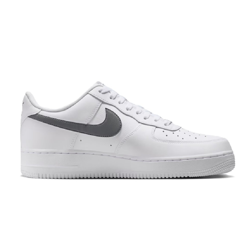 Men's Nike  Air Force 1 07' Tech ESS White/Cool Grey-Fir (IX0349 100)