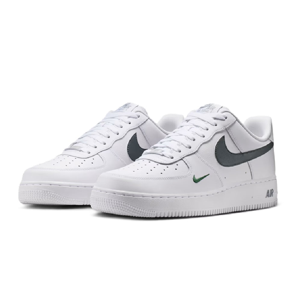 Men's Nike  Air Force 1 07' Tech ESS White/Cool Grey-Fir (IX0349 100)