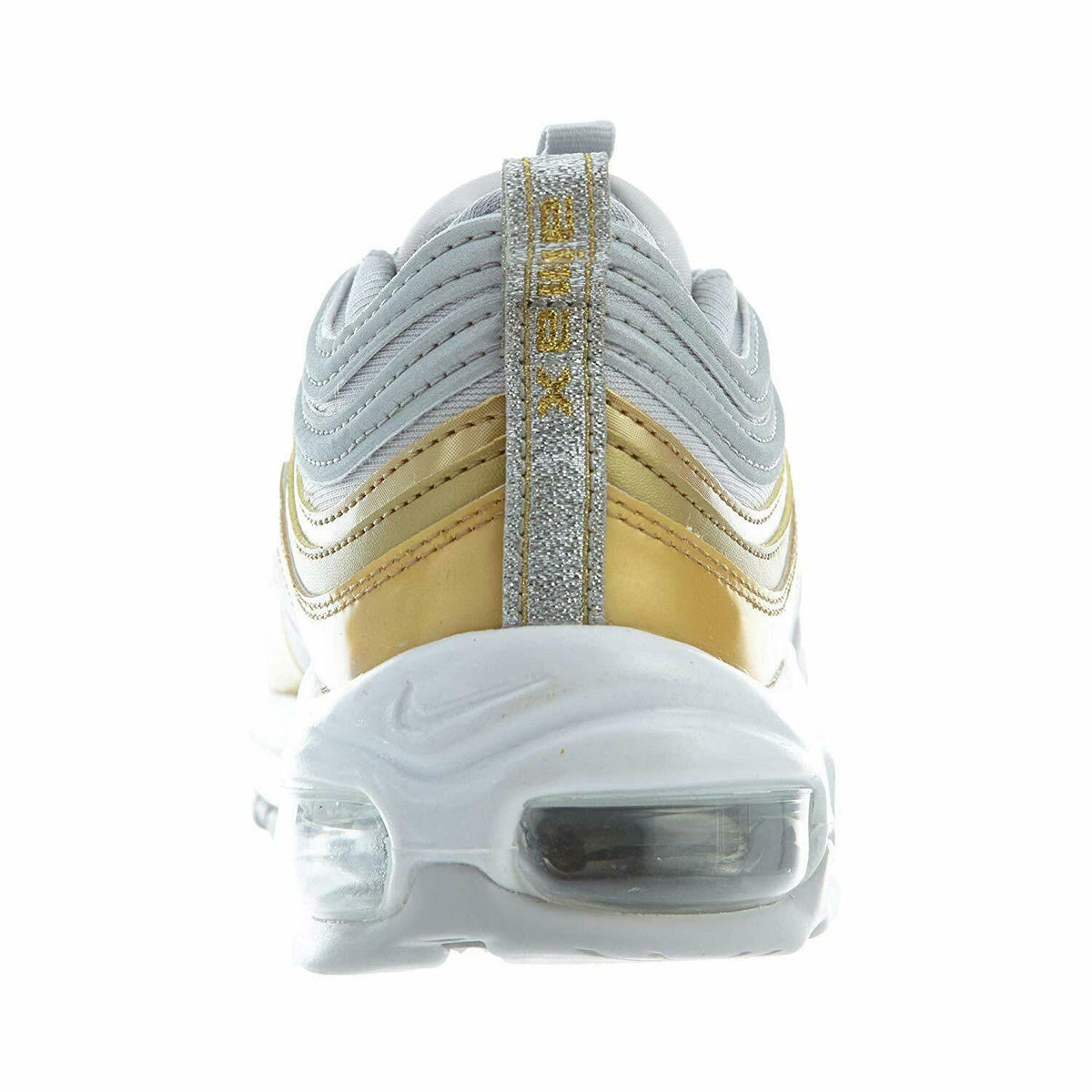 Women's Nike Air Max 97 "Gold Pack" Vast Gry/Metllic Slvr (AQ4137 001)